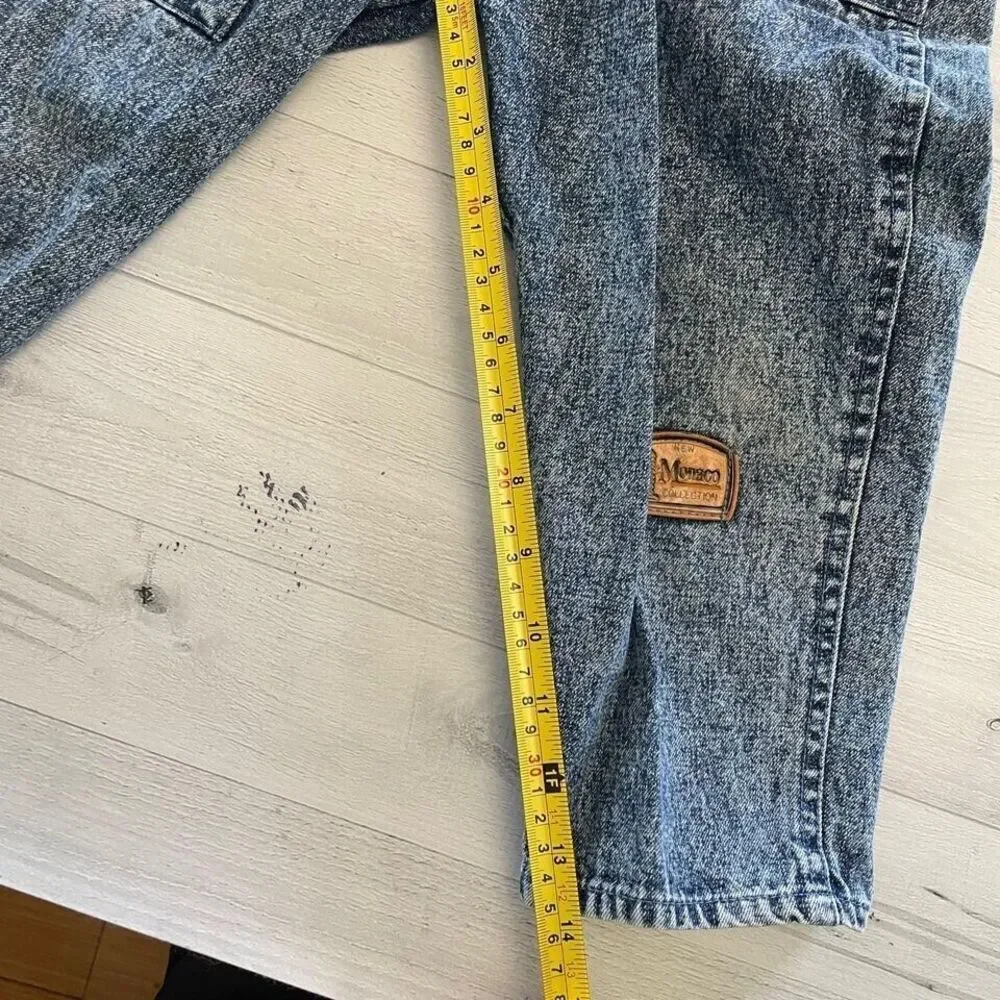 kids minkey Momo‎ stonewashed overalls
